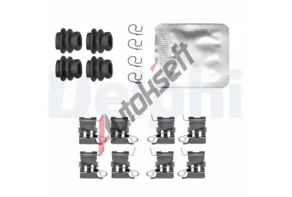 DELPHI Sada psluenstv obloen kotouov brzdy DF LX0829, LX0829