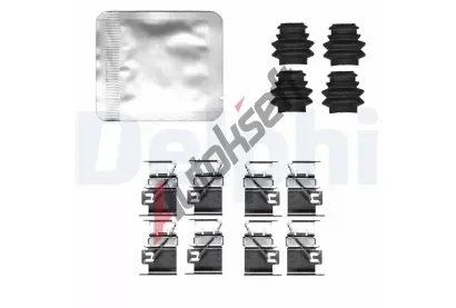 DELPHI Sada psluenstv obloen kotouov brzdy DF LX0831, LX0831