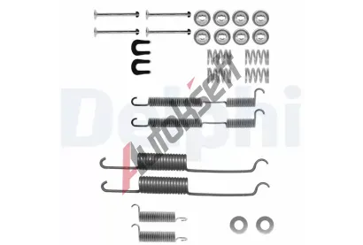 DELPHI Sada psluenstv brzdov elisti DF LY1092, LY1092