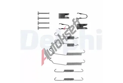 DELPHI Sada psluenstv brzdov elisti DF LY1257, LY1257