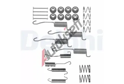 DELPHI Sada psluenstv brzdov elisti DF LY1260, LY1260
