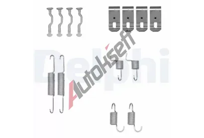 DELPHI Sada psluenstv parkovacch brzdovch elist DF LY1351, LY1351