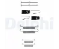 Sada psluenstv parkovacch brzdovch elist DELPHI ‐ DF LY1362