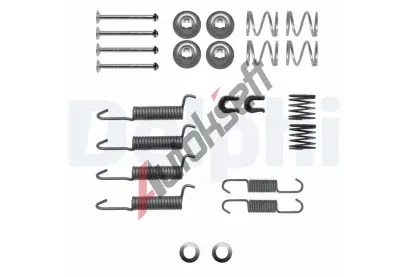 DELPHI Sada psluenstv parkovacch brzdovch elist DF LY1406, LY1406