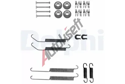 DELPHI Sada psluenstv brzdov elisti DF LY1412, LY1412