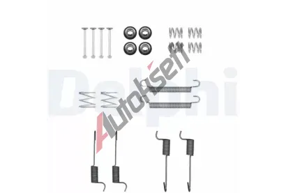DELPHI Sada příslušenství parkovacích brzdových čelistí DF LY1423, LY1423 DELPHI Sada příslušenství parkovacích brzdových čelistí DF LY1423, LY1423
