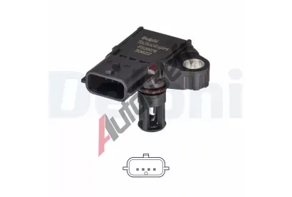DELPHI Senzor tlaku sacho potrub DF PS20076-12B1, PS20076-12B1