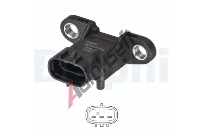 DELPHI Senzor tlaku sacho potrub DF PS20080-12B1, PS20080-12B1