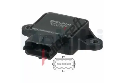 DELPHI Senzor polohy krtic klapky DF SS10563-12B1, SS10563-12B1