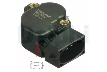 DELPHI Senzor polohy krtic klapky DF SS11000-12B1, SS11000-12B1