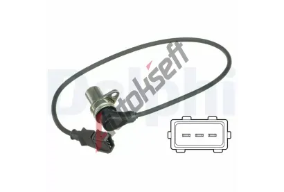 DELPHI Snímač polohy vačkového hřídele DF SS11196, SS11196 DELPHI Snímač polohy vačkového hřídele DF SS11196, SS11196