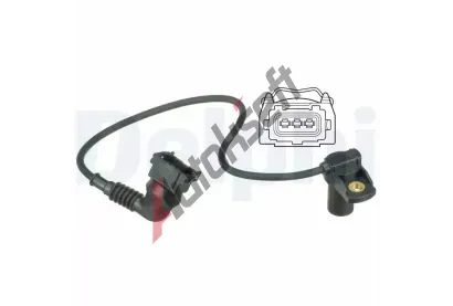 DELPHI Snímač polohy vačkového hřídele DF SS11211, SS11211 DELPHI Snímač polohy vačkového hřídele DF SS11211, SS11211