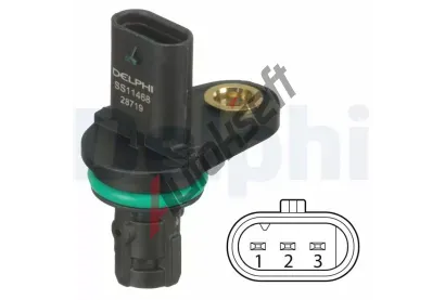 DELPHI Snma polohy vakovho hdele DF SS11468, SS11468