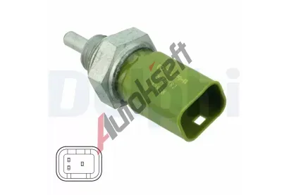 DELPHI Senzor teploty chladic kapaliny DF TS10482, TS10482