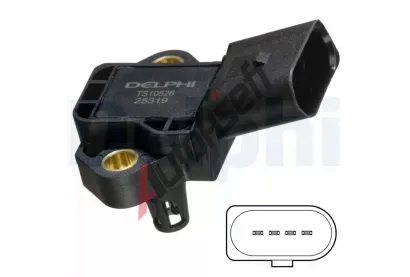 DELPHI Snma teploty nasvanho vzduchu DF TS10526, TS10526