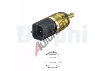 DELPHI Senzor teploty chladic kapaliny DF TS10528, TS10528