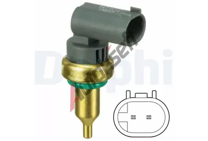 DELPHI Senzor teploty chladic kapaliny DF TS10531, TS10531