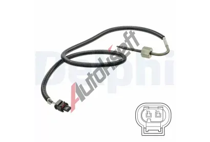 DELPHI Čidlo teploty výfukových plynů DF TS30225, TS30225  DELPHI Čidlo teploty výfukových plynů DF TS30225, TS30225