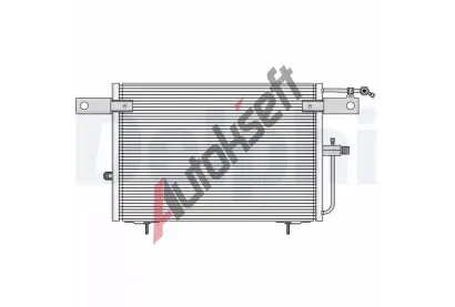 DELPHI Kondenztor klimatizace DF TSP0225083, TSP0225083