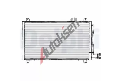 DELPHI Kondenztor klimatizace DF TSP0225125, TSP0225125