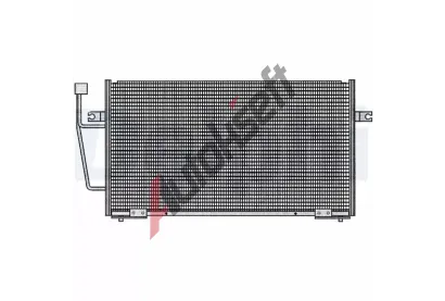 DELPHI Kondenztor klimatizace DF TSP0225204, TSP0225204