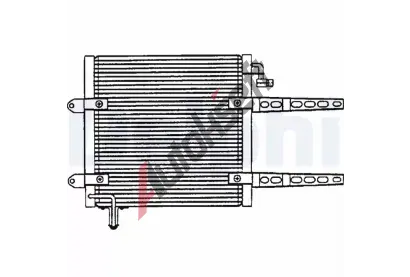 DELPHI Kondenztor klimatizace DF TSP0225205, TSP0225205