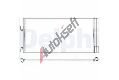 DELPHI Kondenztor klimatizace DF TSP0225638, TSP0225638