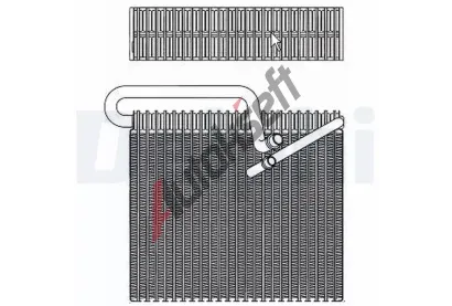 DELPHI V�parn�k klimatizace DF TSP0525148, TSP0525148