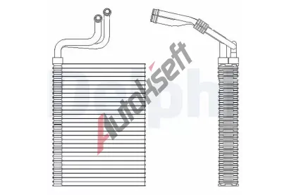 DELPHI Vparnk klimatizace DF TSP0525197, TSP0525197