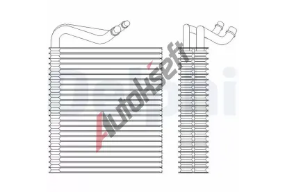 DELPHI Vparnk klimatizace DF TSP0525202, TSP0525202