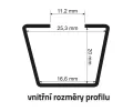 Diheng St�e�n� nosi� RAPID z�mek ALU - liftback DHG 02325, 02325