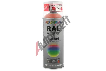 DUPLI COLOR RAL - lak RAL ACRYL RAL 2004 pure orange gloss 400 ml DLC 349553, 349553