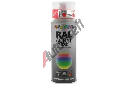 DUPLI COLOR RAL - lak RAL ACRYL RAL 7030 stone grey gloss 400 ml DLC 349706, 349706 DUPLI COLOR RAL - lak RAL ACRYL RAL 7030 stone grey gloss 400 ml DLC 349706, 349706