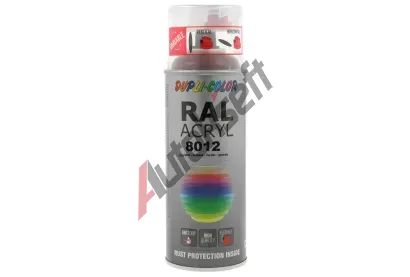 DUPLI COLOR RAL - lak RAL ACRYL RAL 8012 red brown gloss 400 ml DLC 349768, 349768 DUPLI COLOR RAL - lak RAL ACRYL RAL 8012 red brown gloss 400 ml DLC 349768, 349768