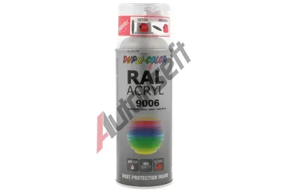 DUPLI COLOR RAL - lak RAL ACRYL RAL 9006 white aluminium semi mat 400 ml DLC 349782, 349782 DUPLI COLOR RAL - lak RAL ACRYL RAL 9006 white aluminium semi mat 400 ml DLC 349782, 349782