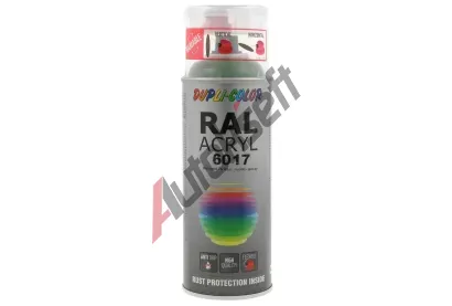 DUPLI COLOR RAL - lak RAL ACRYL RAL 6017 may green gloss 400 ml DLC 358241, 358241