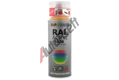 DUPLI COLOR RAL - lak RAL ACRYL RAL 1028 melon yellow gloss 400 ml DLC 366086, 366086