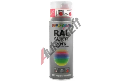 DUPLI COLOR RAL - lak RAL ACRYL RAL 7016 anthracite grey semi mat 400 ml DLC 366307, 366307 DUPLI COLOR RAL - lak RAL ACRYL RAL 7016 anthracite grey semi mat 400 ml DLC 366307, 366307