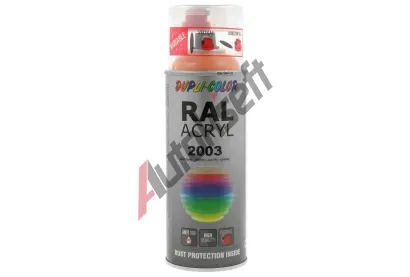 DUPLI COLOR RAL - lak RAL ACRYL RAL 2003 pastel orange gloss 400 ml DLC 378089, 378089