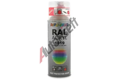 DUPLI COLOR RAL - lak RAL ACRYL RAL 1019 grey beige gloss 400 ml DLC 453182, 453182