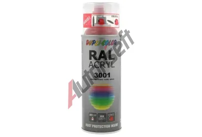 DUPLI COLOR RAL - lak RAL ACRYL RAL 3001 signal red gloss 400 ml DLC 504563, 504563