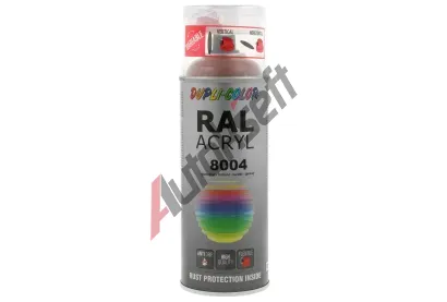 DUPLI COLOR RAL - lak RAL ACRYL RAL 8004 copper brown gloss 400 ml DLC 518522, 518522 DUPLI COLOR RAL - lak RAL ACRYL RAL 8004 copper brown gloss 400 ml DLC 518522, 518522