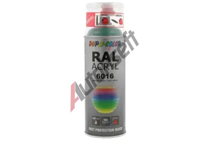 DUPLI COLOR RAL - lak RAL ACRYL RAL 6016 turquoise green gloss 400 ml DLC 556302, 556302