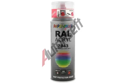 DUPLI COLOR RAL - lak RAL ACRYL RAL 7043 traffic grey B gloss 400 ml DLC 565311, 565311 DUPLI COLOR RAL - lak RAL ACRYL RAL 7043 traffic grey B gloss 400 ml DLC 565311, 565311