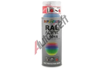 DUPLI COLOR RAL - lak RAL ACRYL RAL 5015 sky blue semi mat 400 ml DLC 641848, 641848