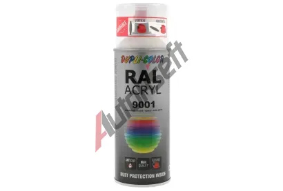 DUPLI COLOR RAL - lak RAL ACRYL RAL 9001 cream semi mat 400 ml DLC 641893, 641893