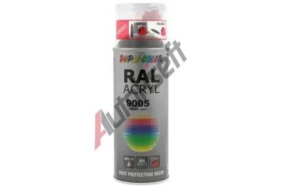 DUPLI COLOR RAL - lak RAL ACRYL RAL 9005 jet black mat 400 ml DLC 710087, 710087 DUPLI COLOR RAL - lak RAL ACRYL RAL 9005 jet black mat 400 ml DLC 710087, 710087