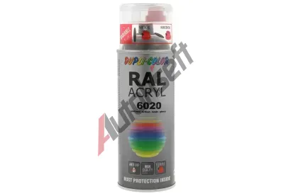 DUPLI COLOR RAL - lak RAL ACRYL RAL 6020 chrome green gloss 400 ml DLC 710483, 710483