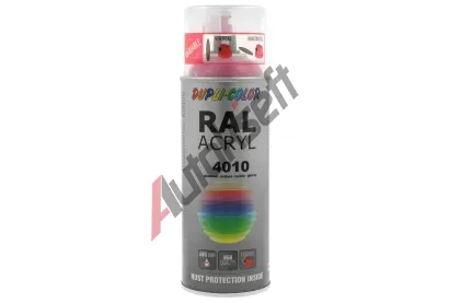 DUPLI COLOR RAL - lak RAL ACRYL RAL 4010 telemagenta gloss 400 ml DLC 719400, 719400