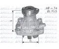 Vodn erpadlo, chlazen motoru DOLZ ‐ DLZ A330ST
